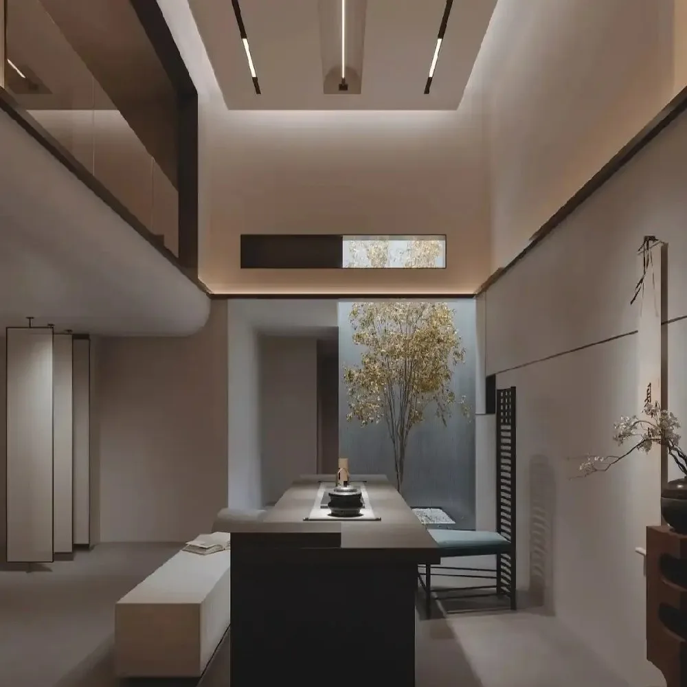 【海天一色】700平米新中式观海别墅设计巨作